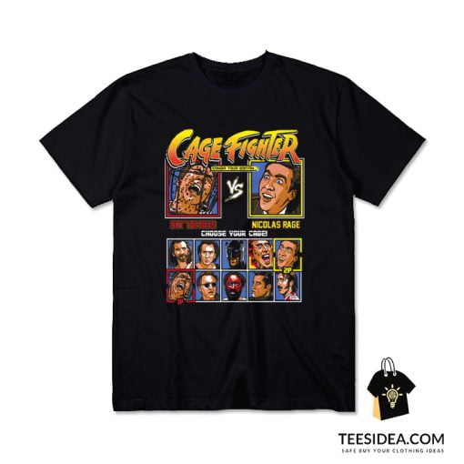 Nicolas Cage Fighter Conair Tour Edition T-Shirt